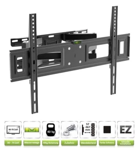 TV Wandhalterung A55 für TOSHIBA 32 39 40 42 46 47 48 49 50 55 60 65 70 Zoll - Bild 1 von 12