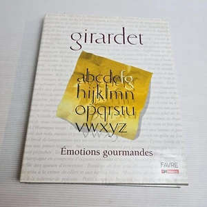 Girardet: Emotions Gourmandes by Frédy Girardet (Hardcover) French Culinary Art - Picture 1 of 21