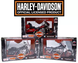 MAISTO HARLEY DAVIDSON Random Box Druckguss Mini FAHRRAD 1/12 Miniatur Motorrad - Bild 1 von 15