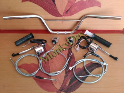 Honda CL50 CL70 SS50V Handle Bar, Switch, Clamp, Grips, Cable SS50 CD50 CD70 -90 - Imagem 1 de 4