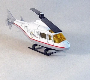 AIR SERVICES-CHICAGO HELICOPTER,WELLY DIECAST HELICOPTER COLLECTOR'S MODEL, NEW - Picture 1 of 12