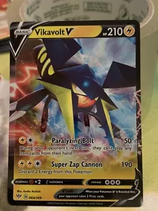 Pokémon Karte Vikavokt V 60/189 Ultra Rare Darkness Ablaze TCG - Bild 1 von 1