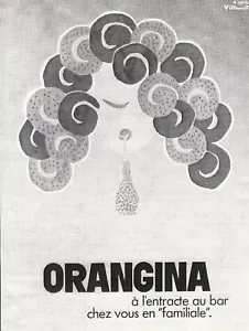 Publicité ancienne orangina d'après Villemot issue de magazine - Picture 1 of 1