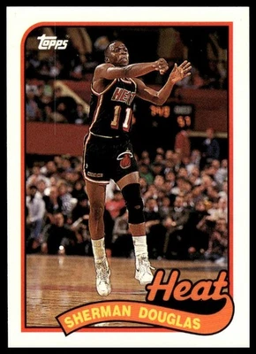 1992-93 Topps Archives #119 Sherman Douglas Miami Heat NM+ - Image 1 of 2