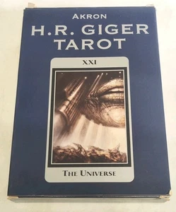 H. R. Giger Tarot Cards Set Akron Artist H. R. Giger 2000 Complete In Box L.New - Bild 1 von 10