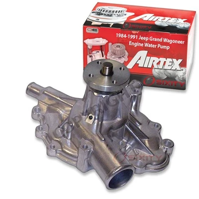 Airtex Engine Water Pump for 1984-1991 Jeep Grand Wagoneer 5.9L V8 Coolant ur - Image 1 of 4