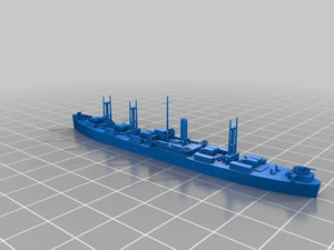 1:700 WW2 Freighter (Cargo) - Bild 1 von 1