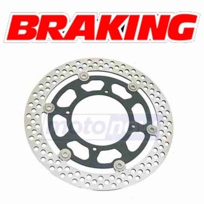 Braking Front Round Brake Rotor for 1992-1995 BMW R100R - Brake Brake Rotors ud Foto 1 de 4
