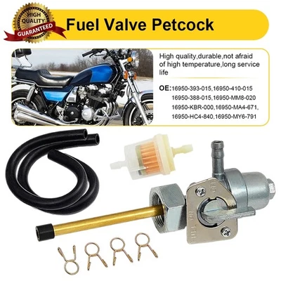 Interruptor Petcock del tanque de combustible de gasolina para Honda CB550F CB550K CB750A CB750K CB750F CB900C Foto 1 de 4