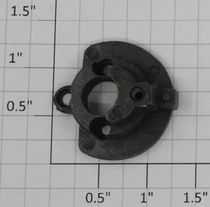 Collier de montage moteur diesel noir Williams WM-85 avec moyeu d'alignement - Photo 1/2