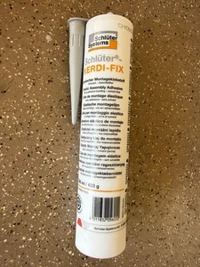 Schluter KERDI-FIX Adesivo monocomponente (grigio) - (KERDIFIX/G) - Foto 1 di 2