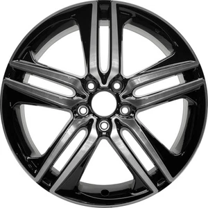 Refurbished 19x8 Slow Machined Black Wheel fits 2016-2017 Honda Accord Coupe - Picture 1 of 1