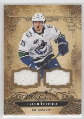 2020-21 Upper Deck Artifacts Material Gold /175 Tyler Toffoli #48 - Image 1 of 2