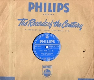 DUKE ELLINGTON BIG BAND SWING 78 - SKIN DEEP - EX+ CONDITION - Foto 1 di 3