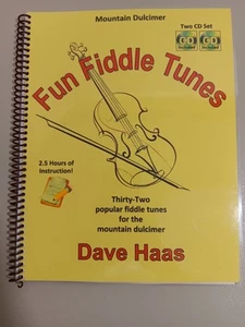 Dave Haas - Mountain Dulcimer Fun Fiddle Tunes / 2 CDs 2.5 Hours of Instruction - Picture 1 of 9