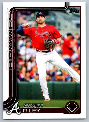 2025 Topps Austin Riley Atlanta Braves #54 - Image 1 of 2
