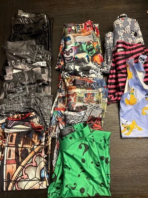 Talla S Lote de 14 Leggings Leche Negra Cómic Gótico Foto 1 de 3