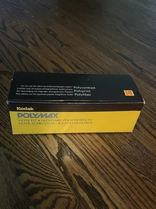 Kodak PolyMax Filter Kit Twelve Filter Set Cat 365 6212 Unused Made in USA - Picture 1 of 4