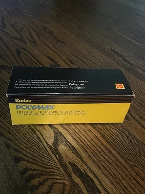 Kodak PolyMax Filter Kit Twelve Filter Set Cat 365 6212 Unused Made in USA - Image 1 of 4