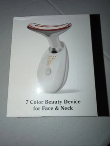 7 Color Facial Beauty Device For Face And Neck Care New LED Light Factory Sealed - Picture 1 of 2