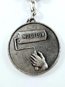 Keyring - Chipmunk - Silvering Mira - Paints Vintage Metal 1960s - Picture 1 of 3