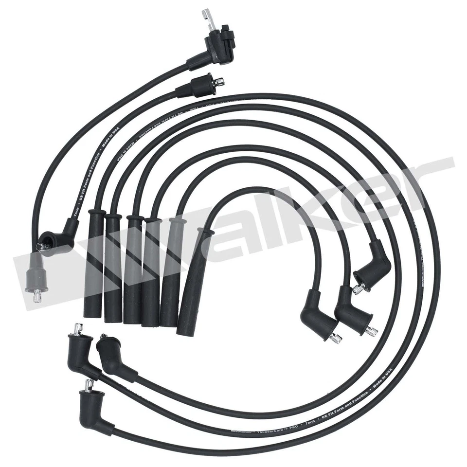 Juego de cables de bujía Walker Products 924-1297 para camioneta Toyota 4Runner 88-91 Foto 1 de 4