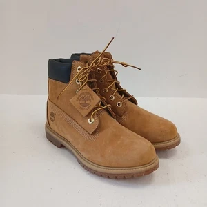 Timberland Boots Size 9 Tan Leather Casual RMF20-FPL - Picture 1 of 9