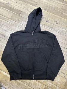 Talla M - Sudadera con capucha Murd 333r.fm Justice Sample - Negra - Imagen 1 de 9