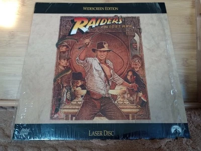 Indiana Jones Raiders of the Lost Ark Laserdisc Wide Screen 1992 - Imagem 1 de 2