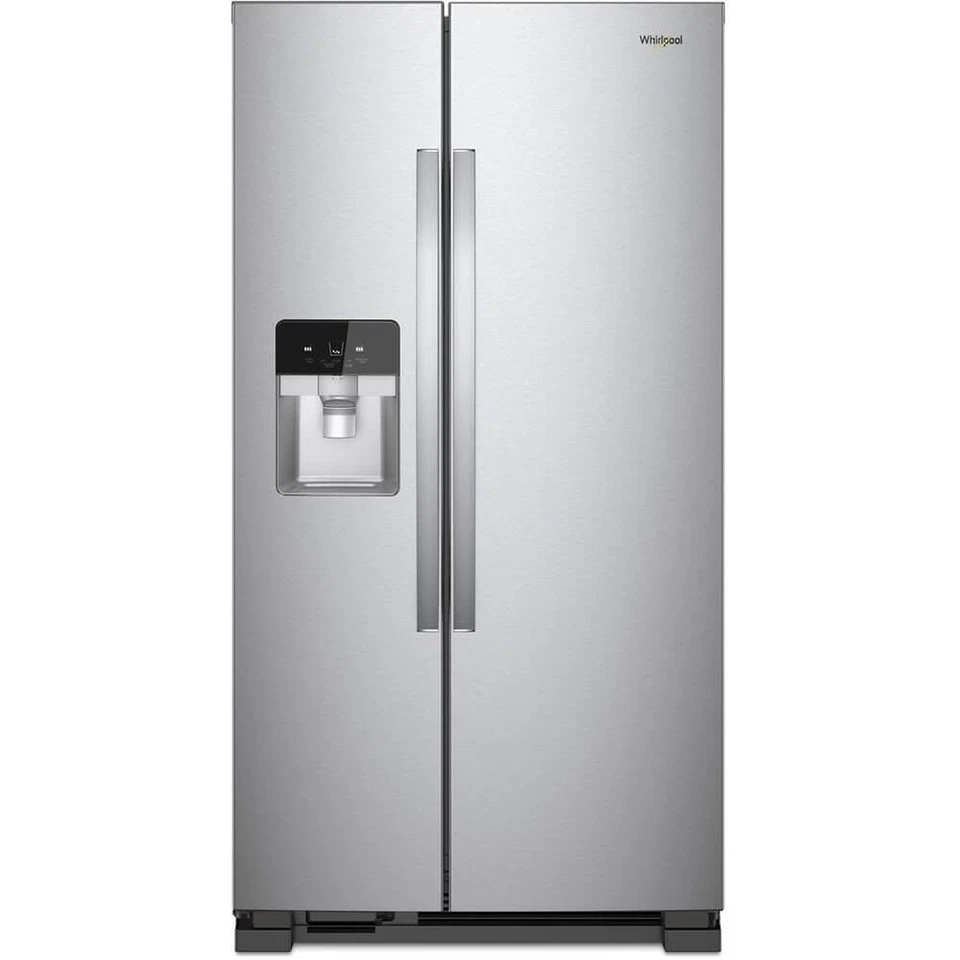 Whirlpool WRS321SDHZ 21.4CF Side by Side Refrigerator - Stainless Steel