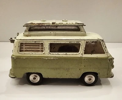 Juguetes Corgi - Caravana aerotransportada Ford Thames - Verde - #420 - Hecho en Gran Bretaña Foto 1 de 4