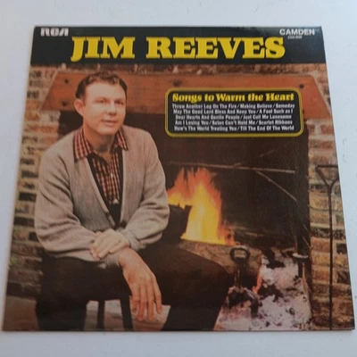 Jim Reeves / Songs To Warm The Heart VINYL LP / COUNTRY / EX / FAST POST - Image 1 of 3