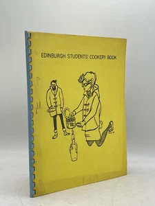 Edinburgh Students’ Cookery Book Softcover Illustrated Vintage Scottish Cookbook - Picture 1 of 2