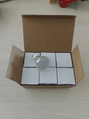 GERAMEXI GU10 LED Bulbs, 4W, 6-Pack Non-Dimmable, 3000K Warm White... - Image 1 of 4