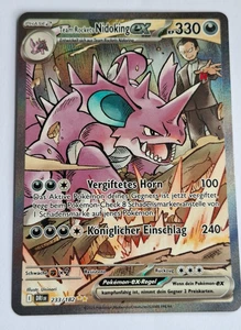 Team Rocket's Nidoking ex 233/182 Sv10: Destined Rivals Holo - Bild 1 von 2