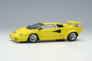 Make Up EM652E 1/43 Lamborghini Countach LP5000 QV 1988 with Rear wing Yellow - Picture 1 of 6