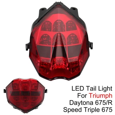 For Triumph Speed Triple 675/R Daytona 675/R LED Integrated Tail Light 2013-2016 - Image 1 of 4