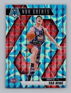 2024-25 Panini Mosaic NBA #294 Yao Ming Reactive Blue Houston Rockets - Bild 1 von 2