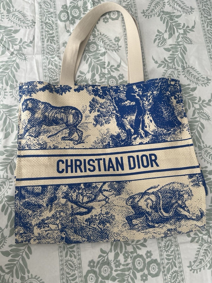Dior Blue Tote Bags & Handbags for Women for sale | eBay