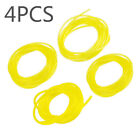 4Pcs 4 Sizes Hardening Resistance Plastic Fuel Line For Chainsaw Trimmer Blowers