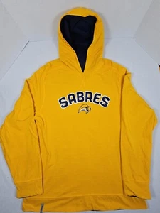 Buffalo Sabres NHL Hockey Reebok Mens Hoodie Reversible Hooded Sweatshirt Med - Picture 1 of 20