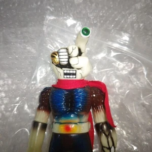 Real Head Ubios Chaos Man Sofubi Soft Vinyl Figure Toy Japan Rare - Picture 1 of 14