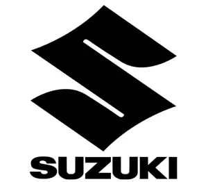 SUZUKI LOGO VINYL DECAL - FOR WINDOW CAR VAN TRUCK MOTORCYCLE LAPTOP GARAGE ETC - Picture 1 of 2