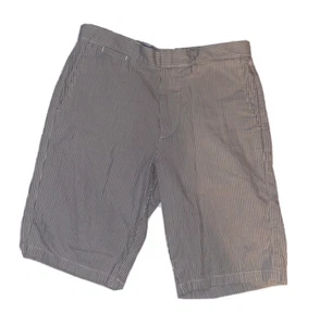 Pantalones Cortos J.Crew Hombre Talla 29 Rayas Club E7827 Azul Blanco Universidad - Imagen 1 de 8