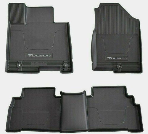2022-2025 Hyundai Tucson All Weather Floor Mats| Genuine OEM Parts ...