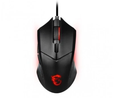 4719072731151 MSI CLUTCH GM08 Optical Gaming Mouse '4200 DPI Optical Sensor - Image 1 of 4