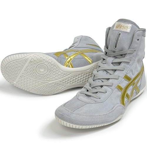 Scarpe da boxe ASICS Wrestling EX EO (successore a TWR900) grigio x oro