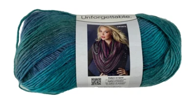 Red Heart Boutique Unforgettable Yarn Color Tidal #4 Medium 3.5 oz 280 yards - Image 1 of 4