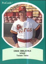 1990 Triple A All-Stars ProCards #AAA40 Craig Smajstra