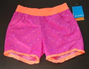 NWT Columbia Youth Big Girls Omni-Shade Indigo Run BoardShorts Size L - Picture 1 of 3